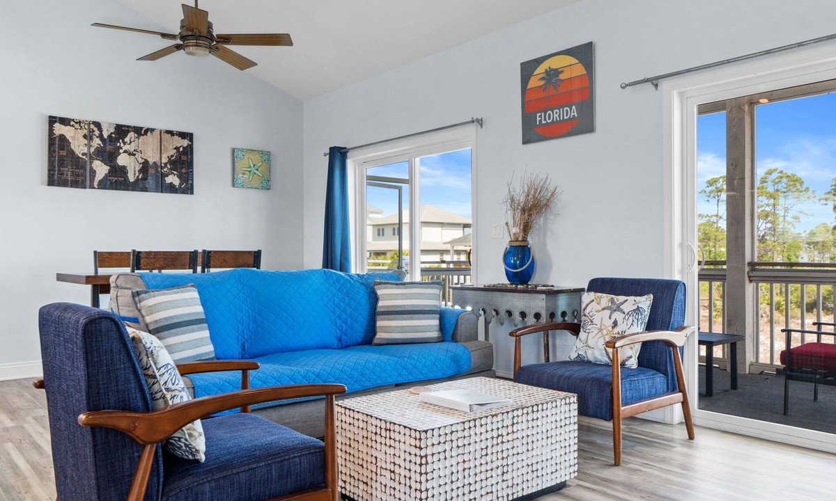 Port St. Joe House | Sunny Paws- Pet Friendly & Golf Cart