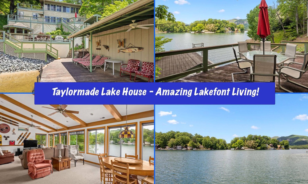 Sunset Cove House | Taylormade Lake House - Mr Lake Lure Vacation Rentals