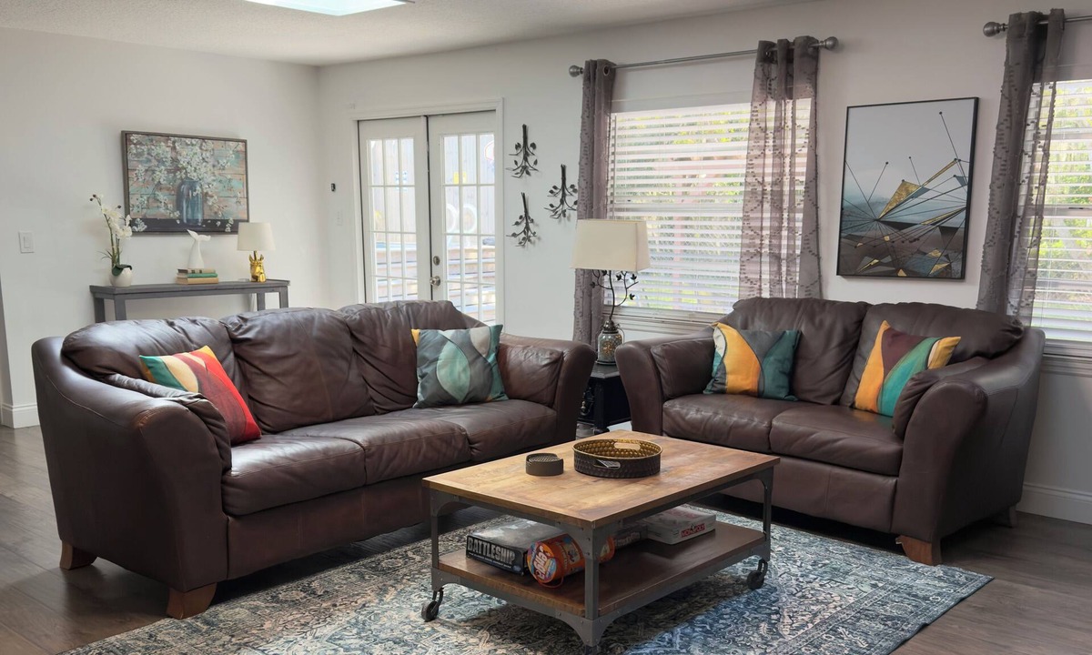 Orlando House | The Launch Pad with a pool! King bed and private backyard