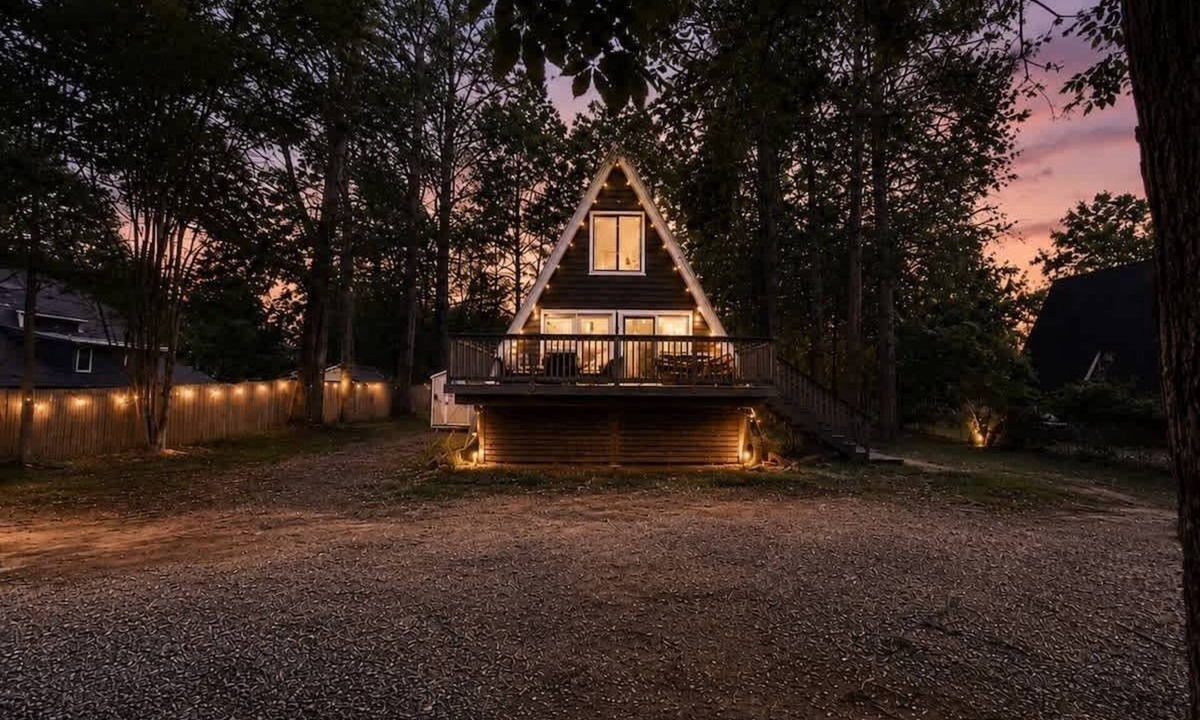 Cumming Cabin | The Nest A-Frame Cabin