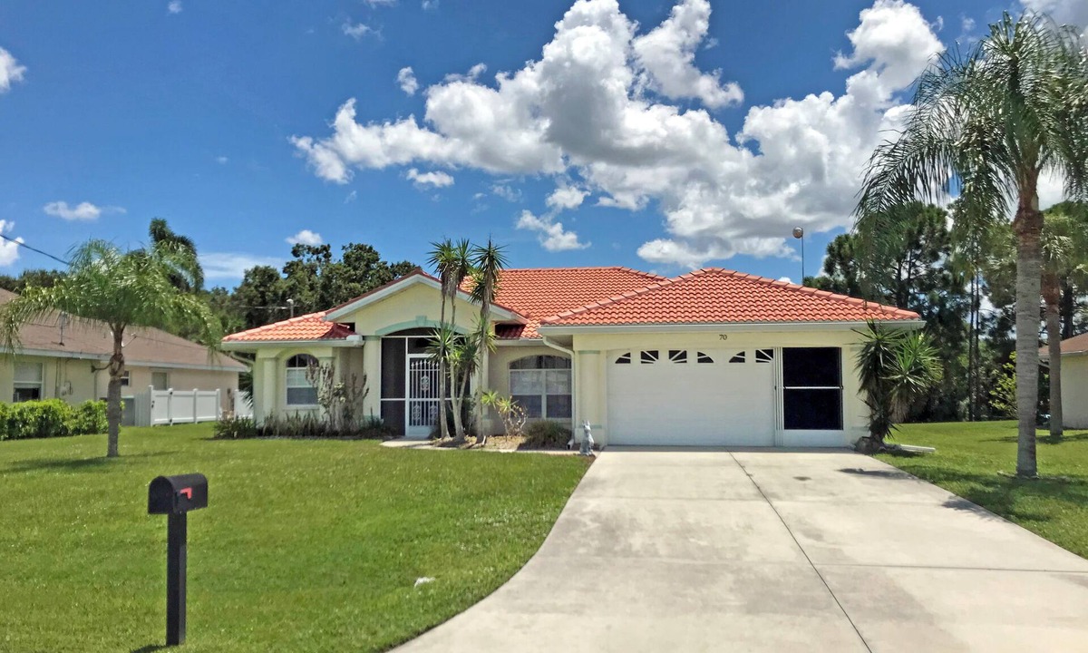 Long Meadow House | Three bedroom, two bathroom home with a heated pool.