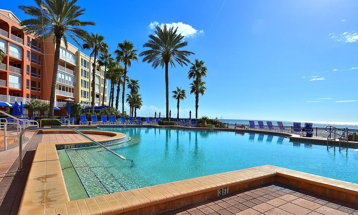 North Redington Beach Condo | Tides 4-642 Beach Front Paradise!-Luxurious pools-Hot tubs-Grills!