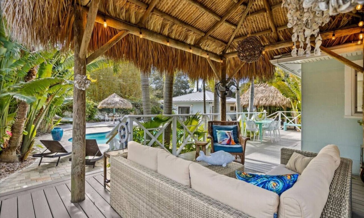 St. Petersburg House | Tiki it Easy - Luxury Home Minutes to Beach!