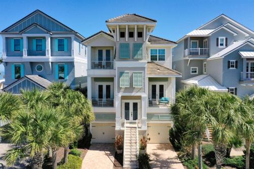Palm Coast House | Tiki Tides Oceanfront Beach House 7BR, Elevator, Private Pool & Boardwalk PCBV