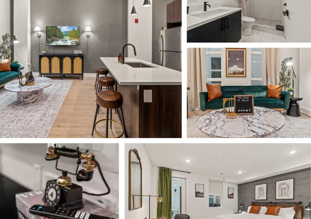 Old City Apartment | Townhouse SLEEP 4 Walk to Liberty Bell |Old City