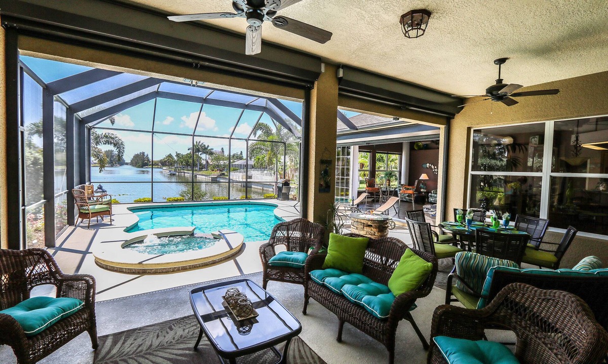 Cape Coral House | Tropical Waterfront Paradise with Amazing Sunset Views!