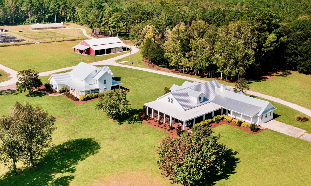 Debordieu Colony House | Two Large, Modern Farmhouses at Salty Oak Farm