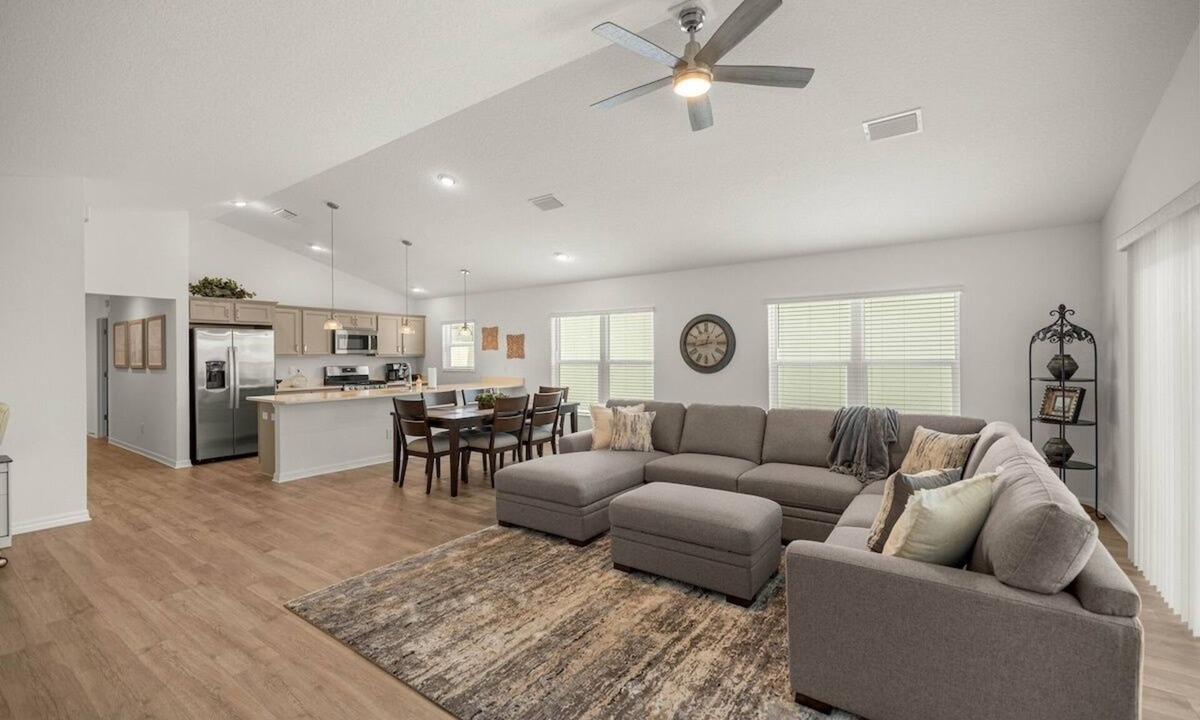 Sumter County House | Villages 3BR By Eastport Sq. With Large Patio
