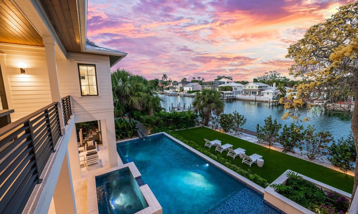 Sarasota House | Walk to Everything, Gulf Views, Waterfront, Heated Resort Style Pool w/Slide