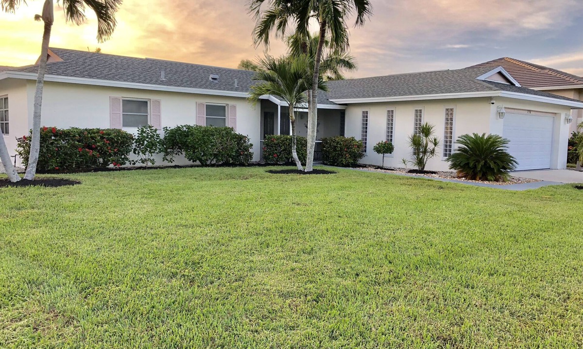 Marco Island House | Walk to Marco's beautiful white sand beach or lounge by your private pool.
