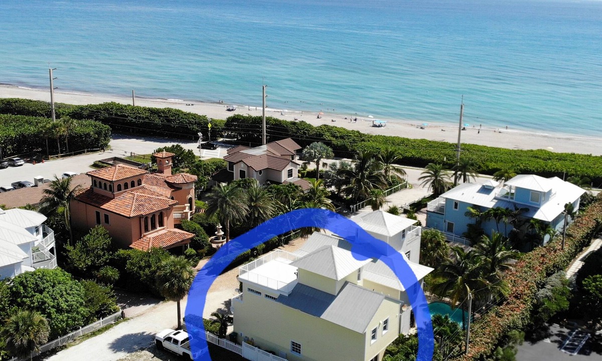 Juno Beach House | Walk to the beach, 300 feet away from the ocean.
