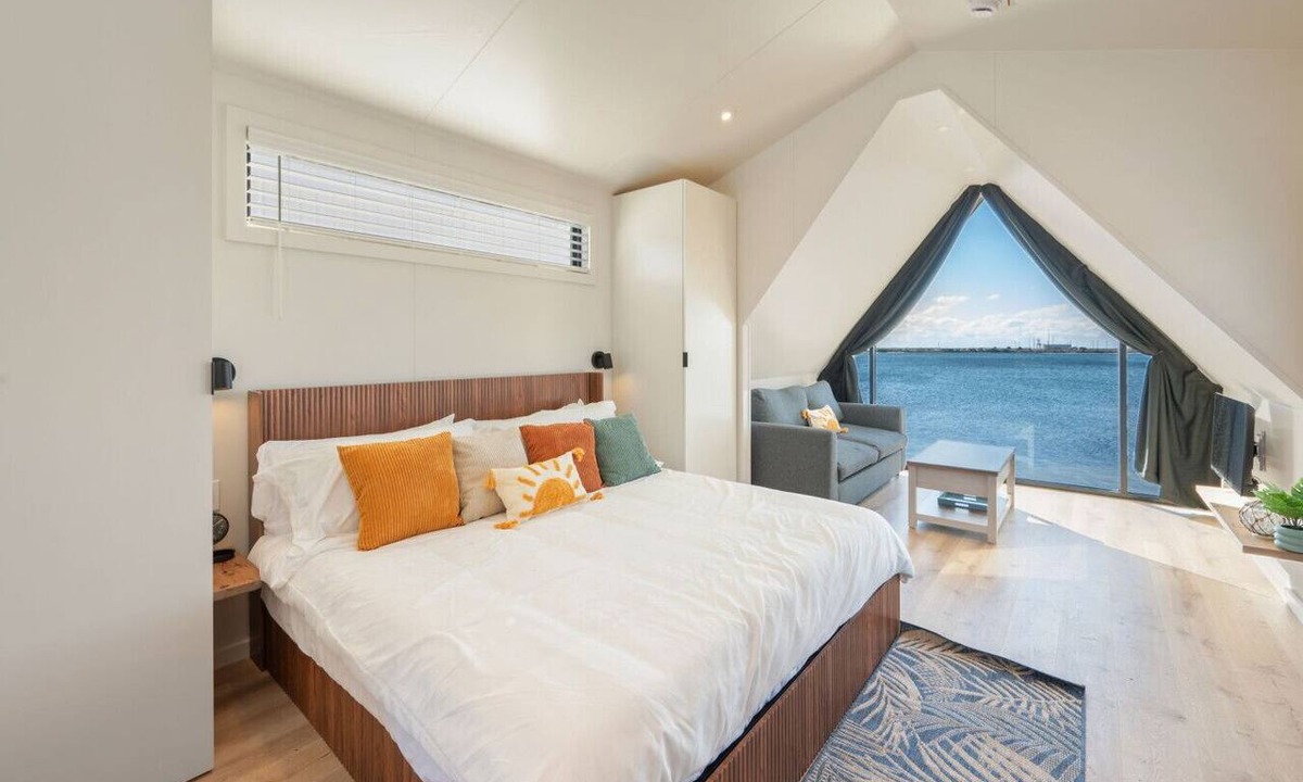 Mary Esther Cabin | Waterfront A-Frame | Panoramic Sunset Views | #1