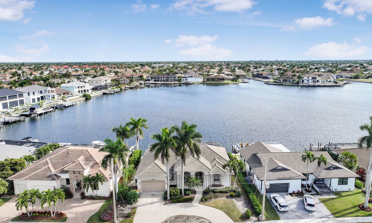 Marco Island House | Waterfront home with views, pool & walk to beach