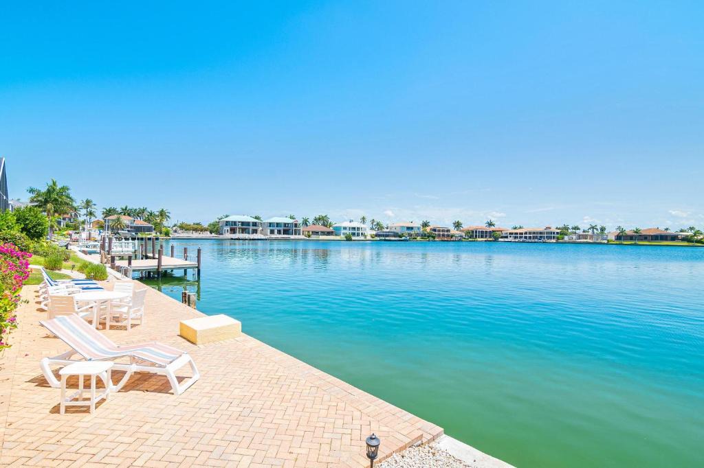 Marco Island House | Waterfront home with pool, spa and 2nd floor balcony
