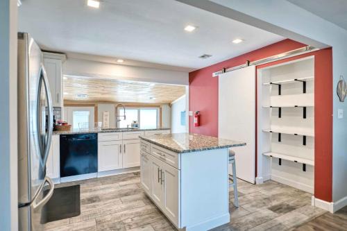 Mystic Island House | Waterfront Retreat with Game Room in Mystic Island, New Jersey