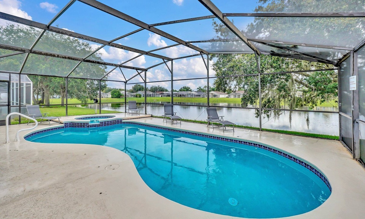 Clear Creek House | Waterview Villa with Private Pool/Spa