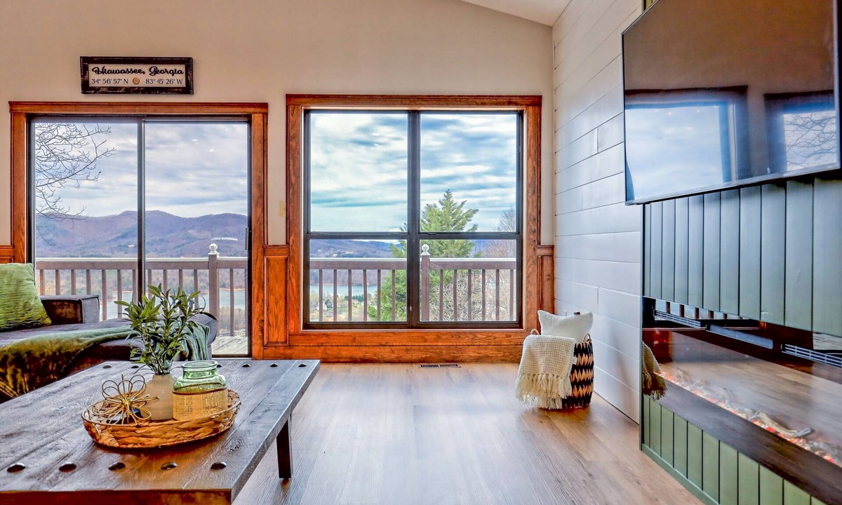 Hiawassee House | Whiskey Mountain Oasis by Chatuge Home Concierge | Extraordinary Lake & Mountain Views · Game Room · Firepit