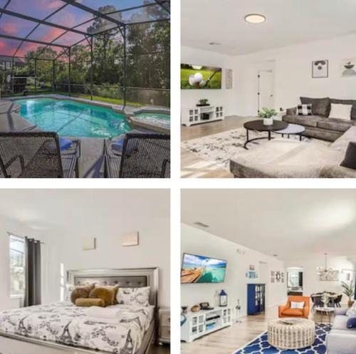 Windwood Bay House | Wonderful 4bd House Private Pool & Near Disney