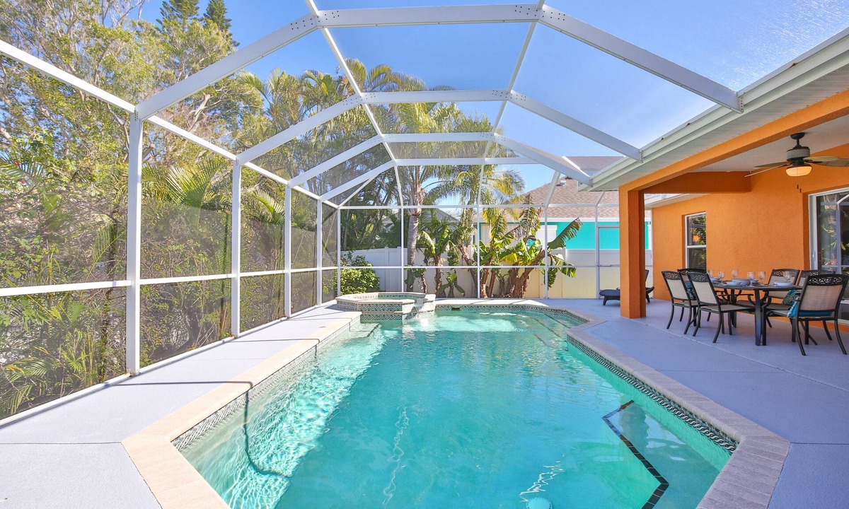 Heron's Watch House | Your Private Oasis w/Heated Pool, 3 Miles To Anna Maria, No-See-Um Screen