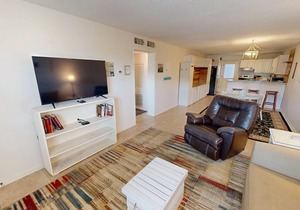1BR Venus 104 is steps to beach and pool