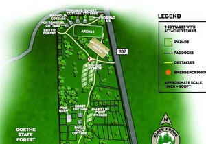 35 minutes from both Gainesville and Ocala, 20 minutes from HITS