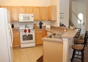 4 bedroom 3 bathroom pool home with water view at small gated community of High Grove Resort