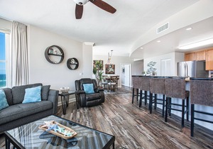 4 Complimentary Beach Chairs! Aqua 601 Oceanfront-3 Balconies! Sleeps 8+Clean
