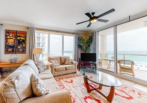4th Floor Condo Gulf Front, Pool, Grill, Large Balcony