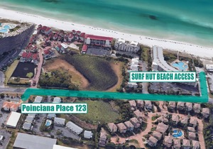 ⛱️525yds to Beach-1st FL Condo-FAB Kitchen-Small Complex-2BR Poinciana Place #12