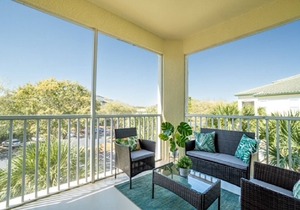 8-301 Heated pool, gated resort near Disney World, gym, game room, tennis