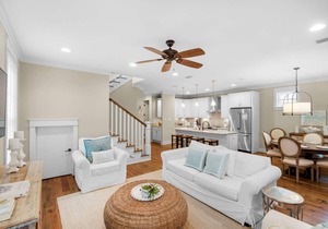 950yds 2 Beach~Screened Porch~7 Bikes Included~Comm Pool~3BR Sunny Side Up