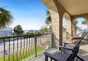 Abacos 306 - Two Gulf View Balconies Overlooking 30A, Walk to Beach and Dining!