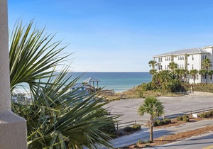 Abacos 306 - Two Gulf View Balconies Overlooking 30A, Walk to Beach and Dining!