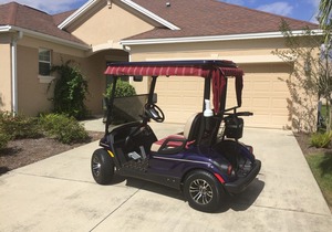 Amazing Location! Close To Lake Sumter Landing! 3Bdrm Villa W/Golf Cart & BBQ