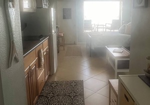 An adorable, direct oceanfront front studio with a large private balcony.
