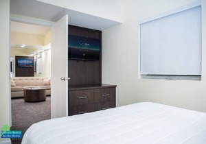 Beach Retreat! 4 Spacious Rooms w/Kitchen | Outdoor Pool + Close to Everything