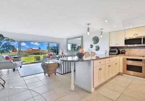 Beachfront Condo with a Beautiful, Renovated Kitchen, Shared Pool, & Tennis