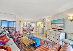 Beachfront two bedroom condominium with spectacular views