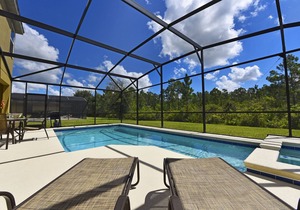 Beautiful 6 Bed Pool Home At Calabria at Westside Resort