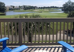 Beautiful Golf Course views from Sawgrass Country Club Fisherman''s Cove two bedroom townhome