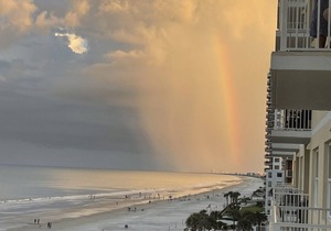 Beautiful 4 Bedroom 3 Bath Ocean front condo Daytona Beach Shores.