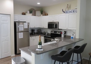 Bermuda Bay Club unit across from pool, beach access, nicely furnished, No Pets