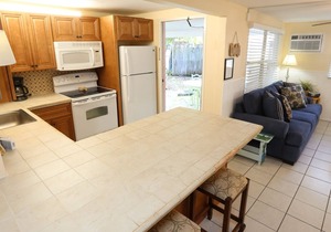 Bright beach home w. charming outdoors, close to beach
