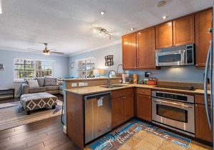 Classy Updated Condo | Steps from the Beach