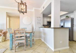 Coastal chic beachfront condo w/updates & private balcony!