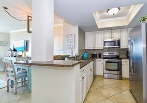 Coastal chic beachfront condo w/updates & private balcony!