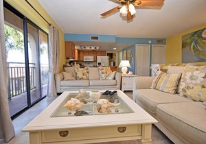 Comfortable beachfront home