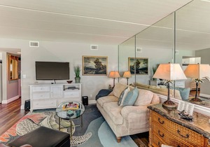 Completely Renovated, oceanfront, absolutely beautiful condo just steps to beach!
