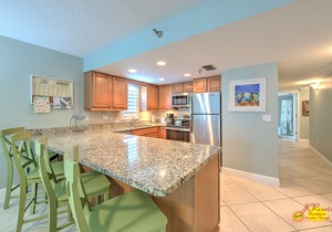Emerald Isle 304 is a Gold Tier 2-bedroom 2 bath Corner Condo