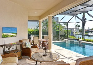Enchanting waterfront home w/ heated pool, hot tub & boating access